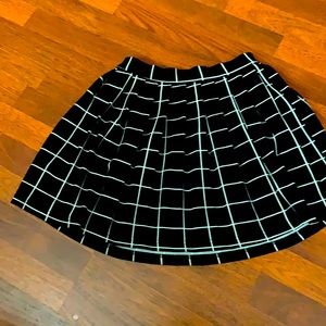 Black and white skirt size small/US 4.